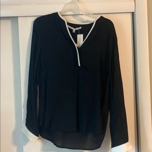 NWT Collective Concepts Black Blouse med